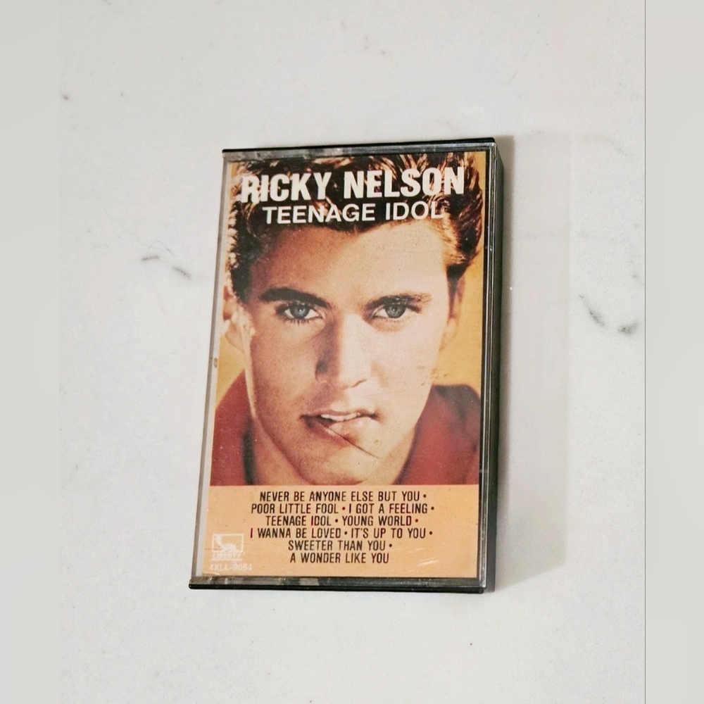 Ricky Nelson Teenage Idol Cassette Tape 1984